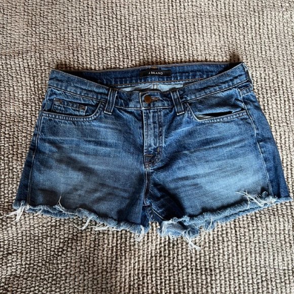 Cut Off Jean Shorts - J Brand in Clearview - Picture 4 of 10